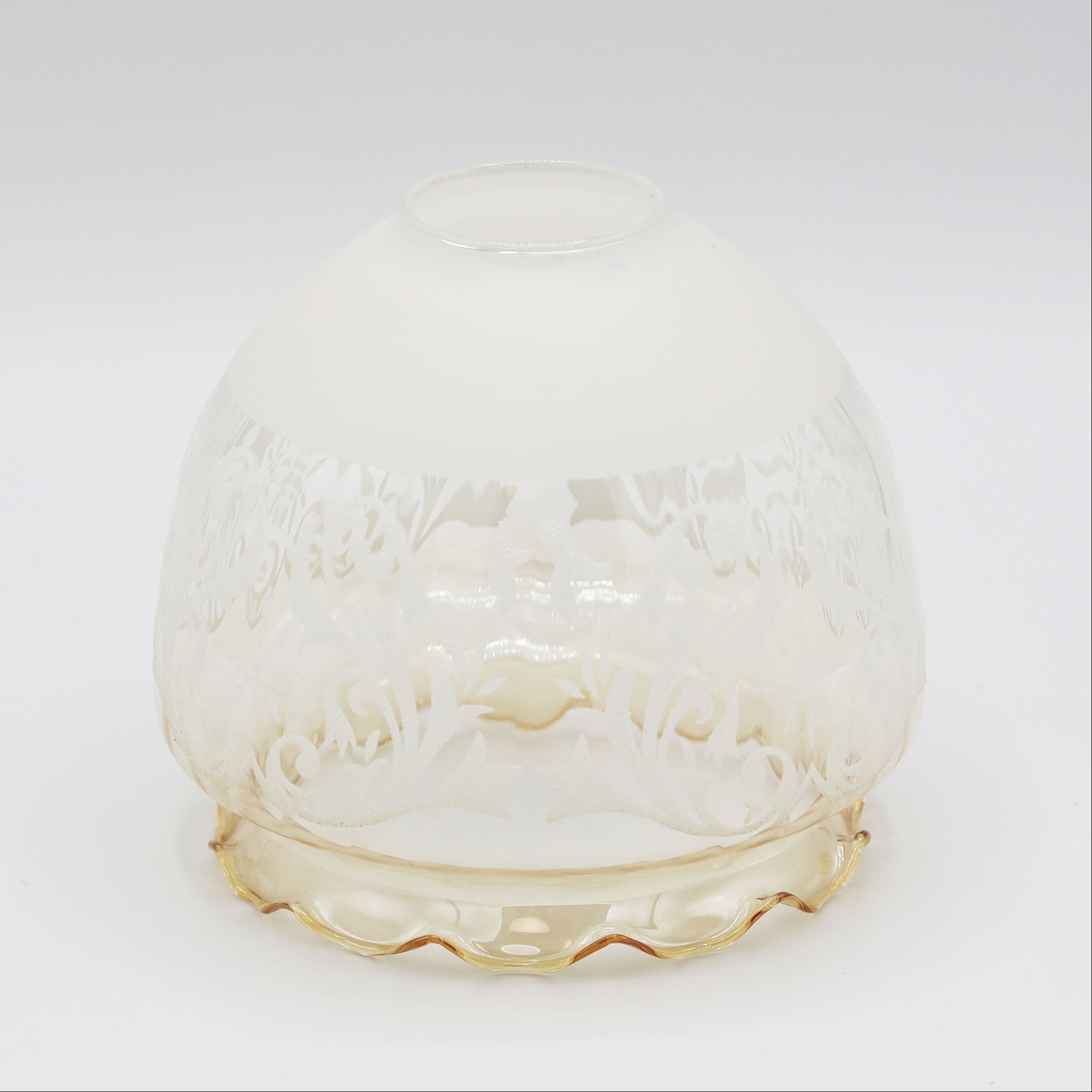 Bell Brass & Etched Glass DIY