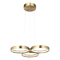 Thumbnail for Olympus 3 Light LED Pendant Gold