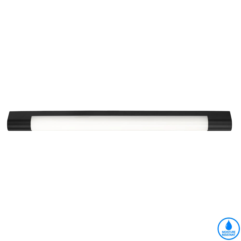 Oras Chrome/Opal or Black/Opal 18W CCT IP44 66.5Cm Vanity/Wall Light