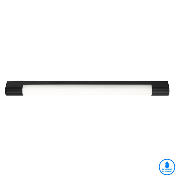Oras Chrome/Opal or Black/Opal 18W CCT IP44 66.5Cm Vanity/Wall Light
