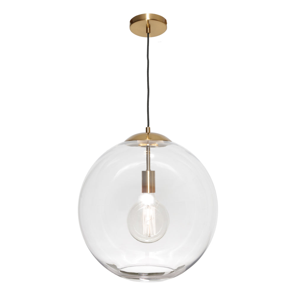 Orpheus 1 Light Large Pendant Gold