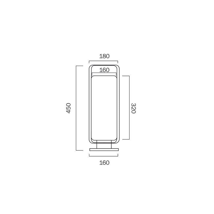 ORWEL-TL Dimensions