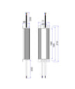 OTTER5: 12V Waterproof Constant Voltage LED Driver IP67 (150W)