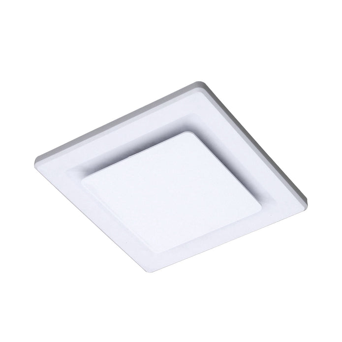 OVATION 250 UNIVERSAL- 295mm Cut-out, 150mm Outlet, Side Duct Exhaust Fan - Square White