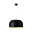 Oslo 1 Light E27 Dome Pendant