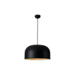 Oslo 1 Light E27 Dome Pendant
