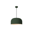 Oslo 1 Light E27 Dome Pendant