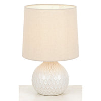 Thumbnail for Pamela Table Lamp in Beige with Wheat Shade