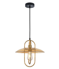 Thumbnail for PAPILLON: Interior Oblong Iron with Glass Coolie Pendant Lights