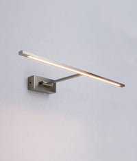 Thumbnail for Paris 6 Watt Adjustable Picture LED Wall Light in Satin Nickel