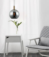 Thumbnail for PATERA: Interior Glass with Extended Bronze Highlight Pendant Lights