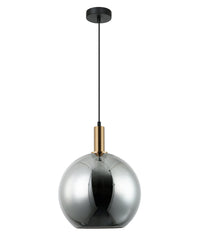 Thumbnail for PATERA: Interior Glass with Extended Bronze Highlight Pendant Lights