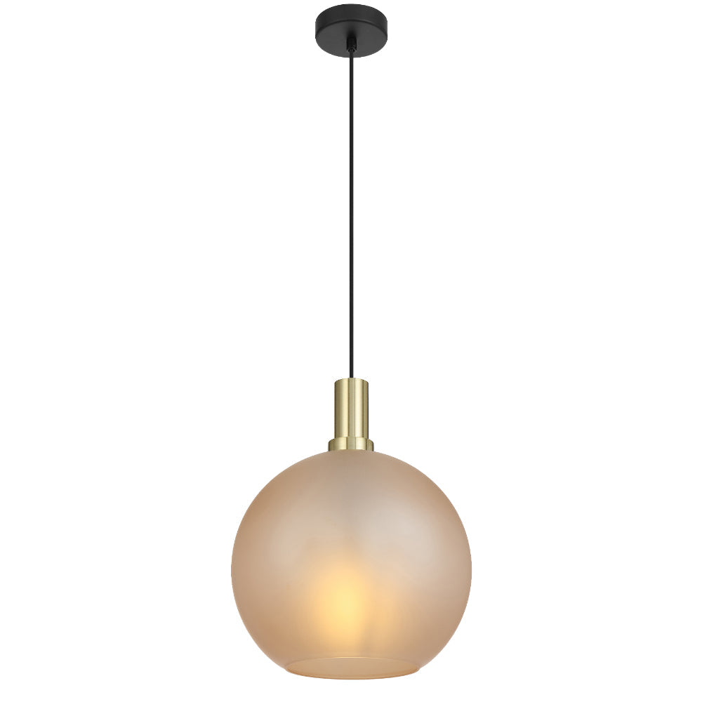 Patino 30 Green, Smoke or Amber Glass Pendant