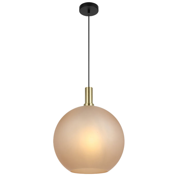 Patino 40 Green, Smoke or Amber Glass Pendant
