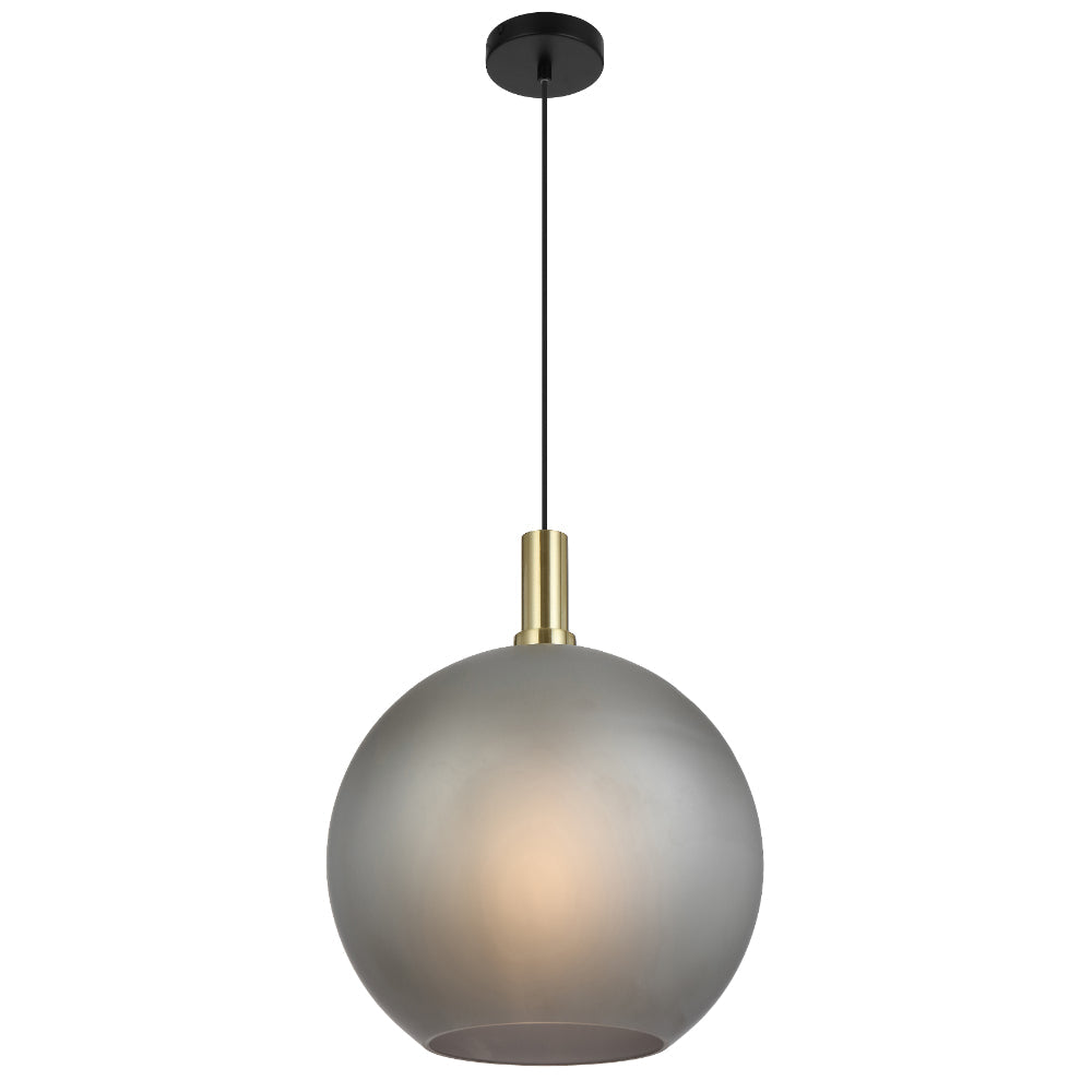 Patino 40 Green, Smoke or Amber Glass Pendant