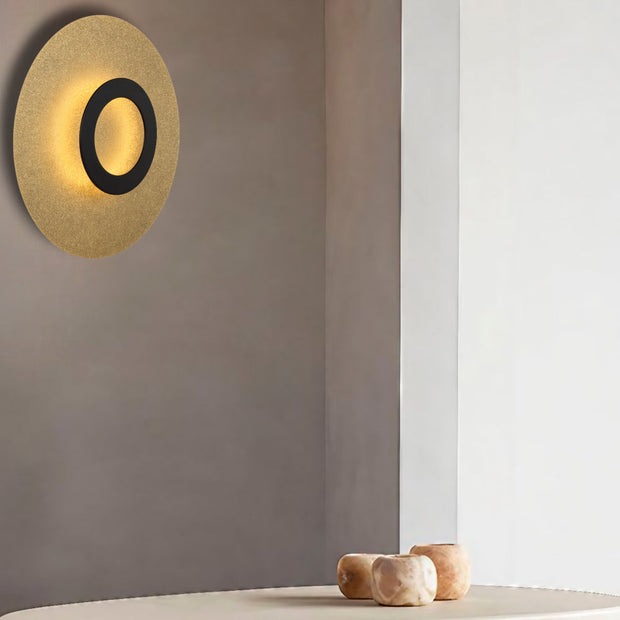 Pelzer 60 White/Gold or Black/Gold 24W 3000K Wall Light