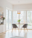 PENSHADE: Interior Slanted with Eiffel Tower Pattern Laser Cut Pendant Lights