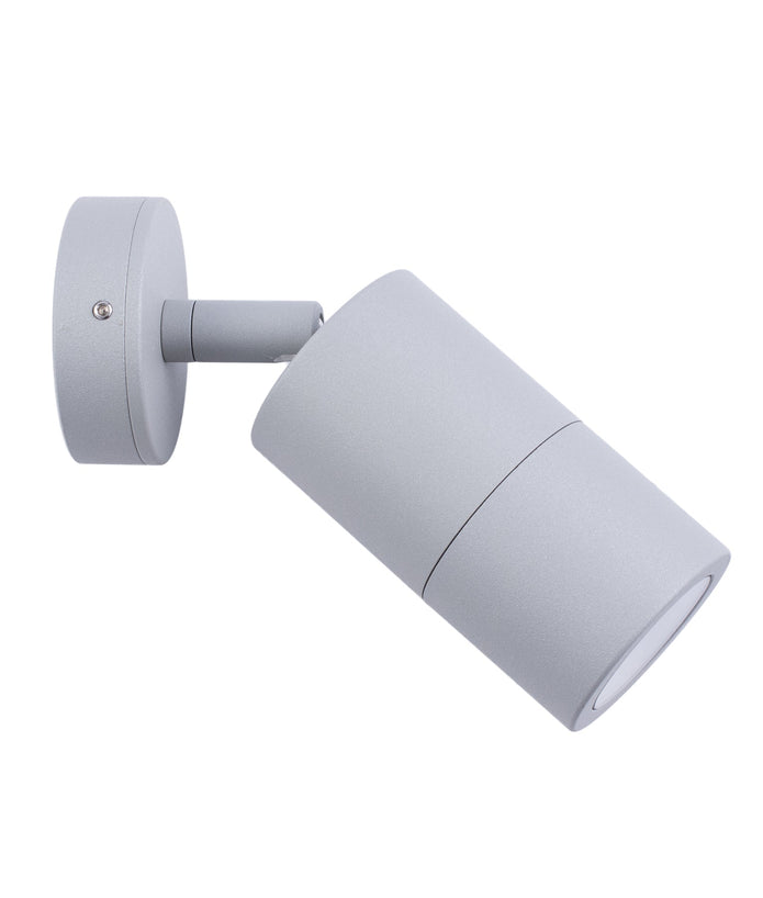 GU10 Exterior Wall Pillar Spot Lights (Matte Grey) IP65