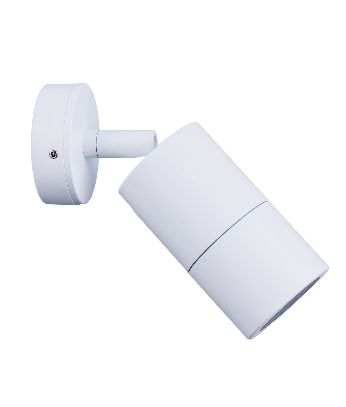 GU10 Exterior Wall Pillar Spot Lights (White Aluminium) IP65