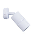 GU10 Exterior Wall Pillar Spot Lights (White Aluminium) IP65