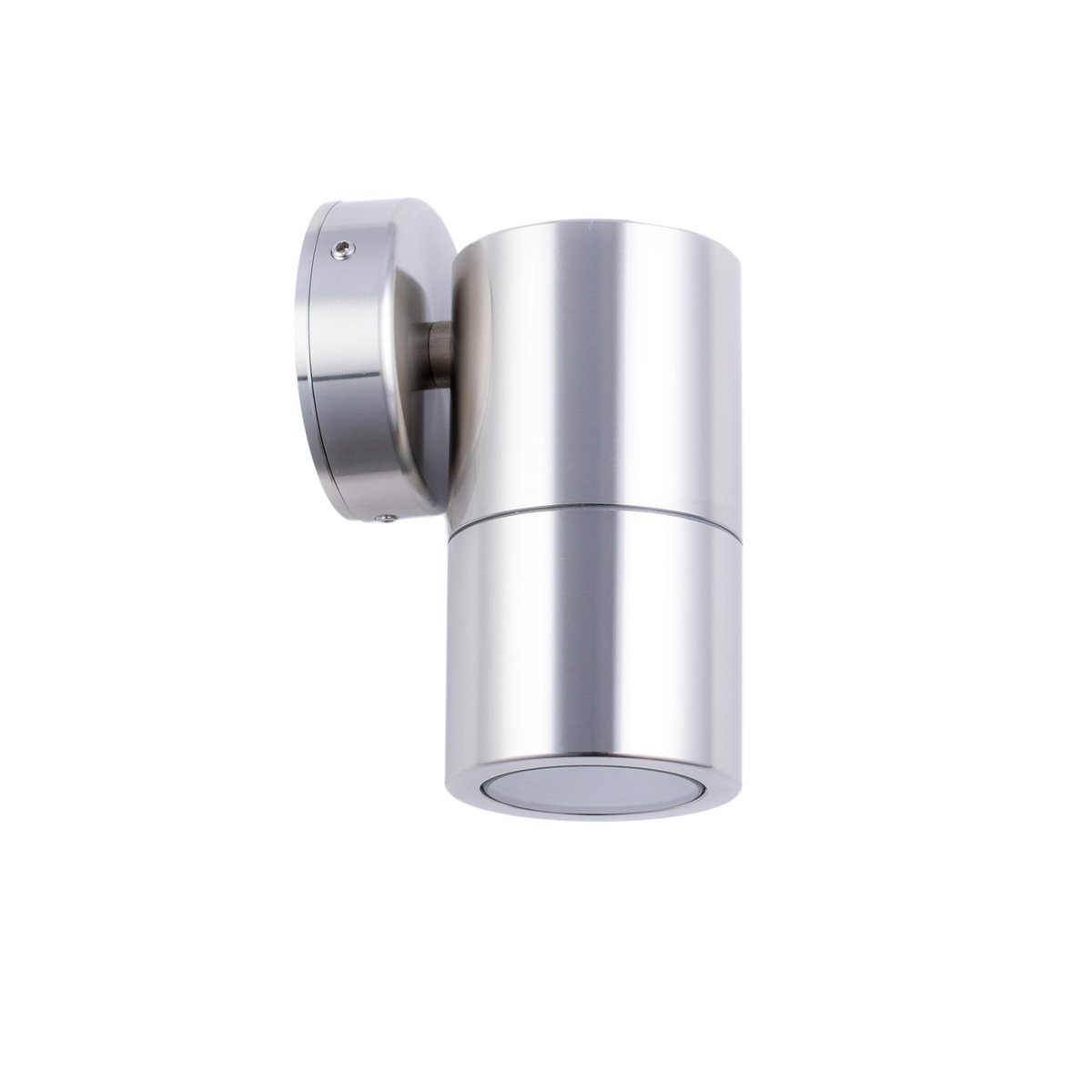 Fixed GU10 Exterior Surface Mounted Wall Pillar Spot Light in 316 Stainless Steel