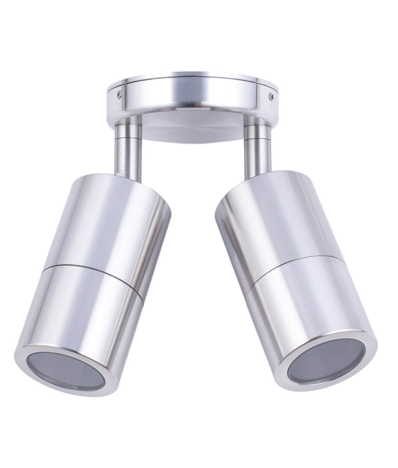 GU10 Exterior Wall Pillar Spot Lights (Anodized Aluminium) IP65