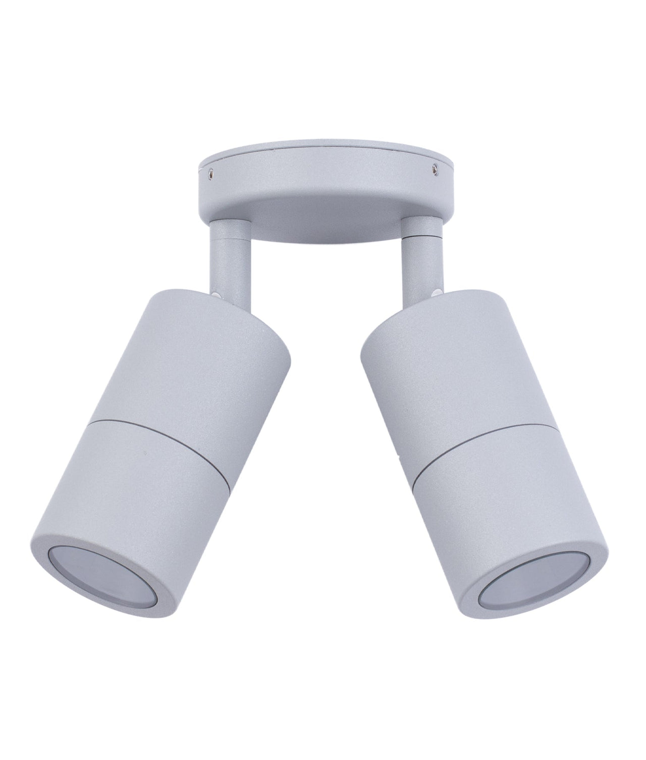 GU10 Exterior Wall Pillar Spot Lights (Matte Grey) IP65
