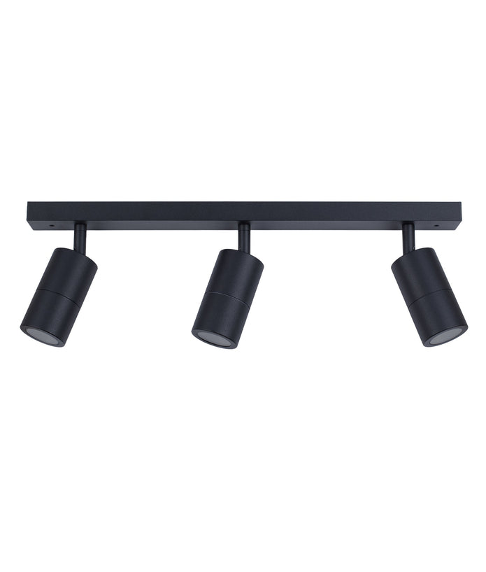 GU10 Exterior Adjustable Head Bar Lights (Black) IP44