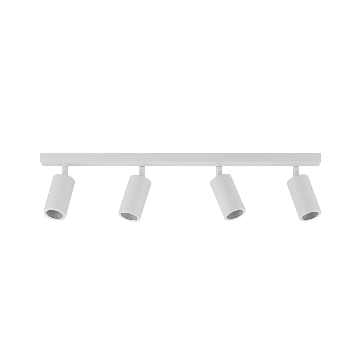 Four Adjustable GU10 Exterior Head Bar Light in White