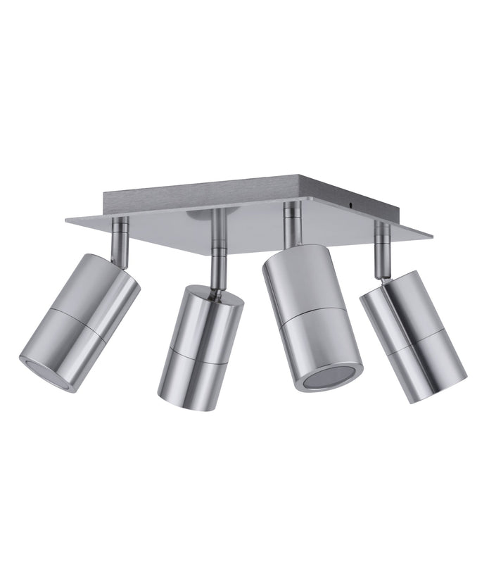GU10 Exterior Adjustable Head Bar Lights (Titanium) IP44