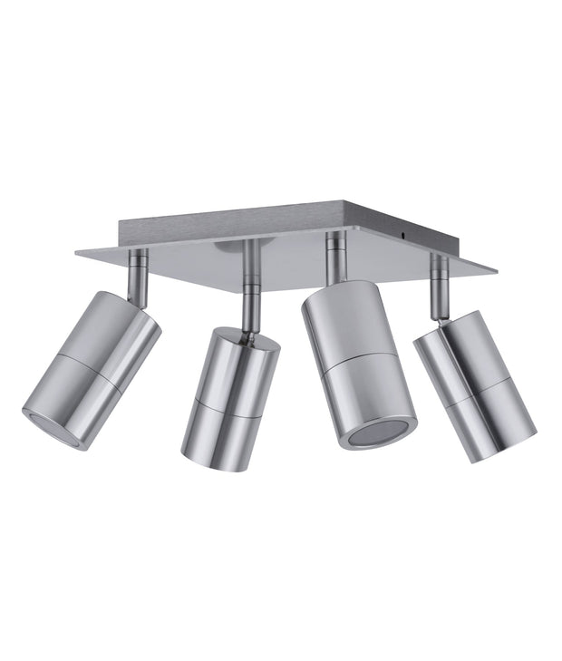 GU10 Exterior Adjustable Head Bar Lights (Titanium) IP44
