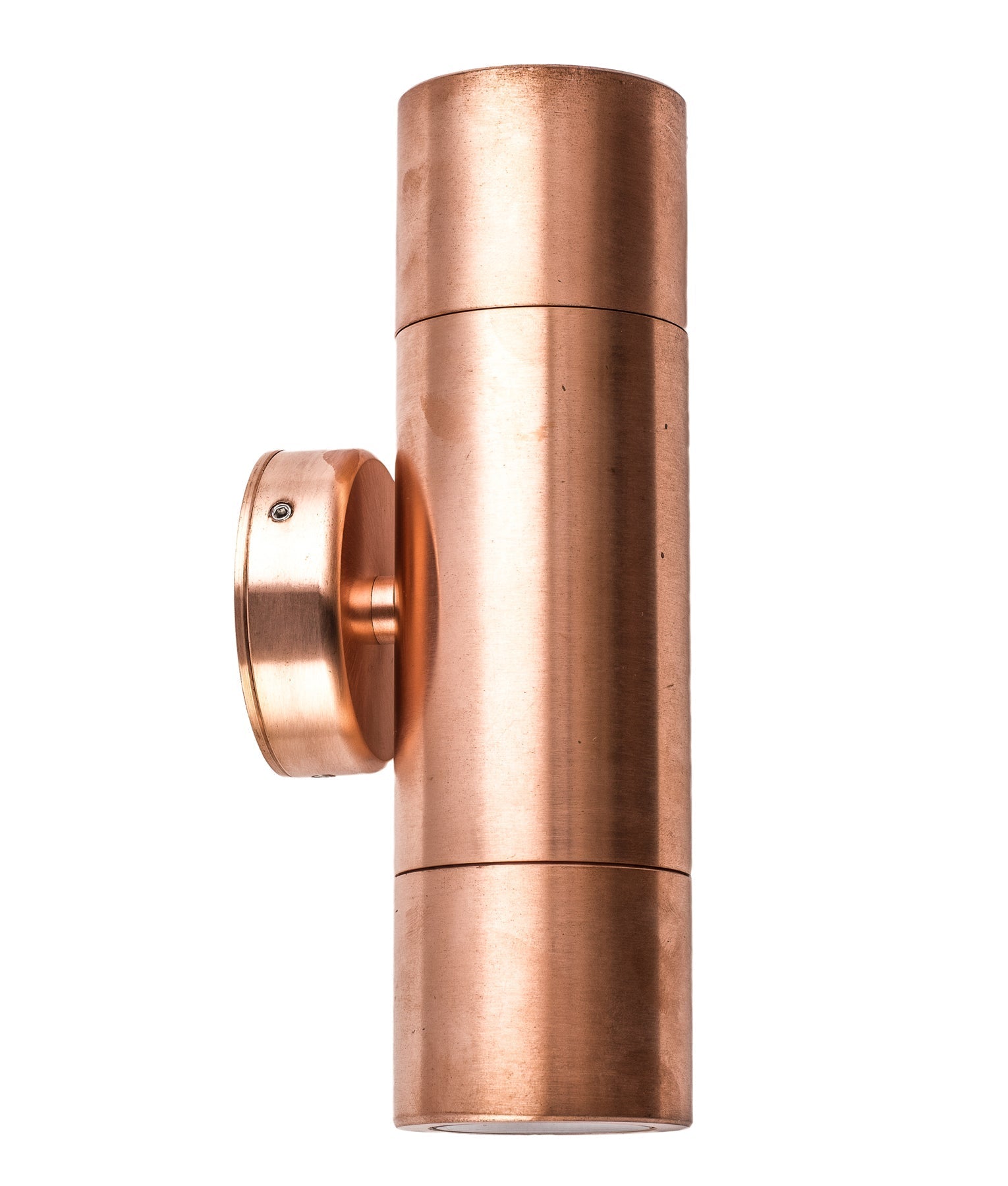 GU10 Exterior Wall Pillar Spot Lights (Copper) IP65