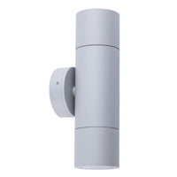 Thumbnail for Up and Down GU10 Exterior Surface Mounted Wall Pillar Spot Light in Matt Grey