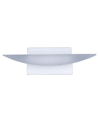 Thumbnail for Phoenix 6 Watt LED Internal Curved Shaped Uplight Wall Light in White and Acrylic Diffuser