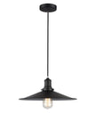 PIATTO: Industrial Black Coolie Pendant Lights