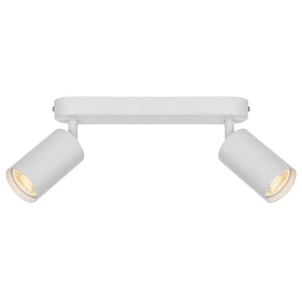 Picard Black or White GU10 2 Light Spotlight