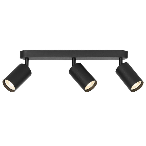 Picard Black or White GU10 3 Light Spotlight