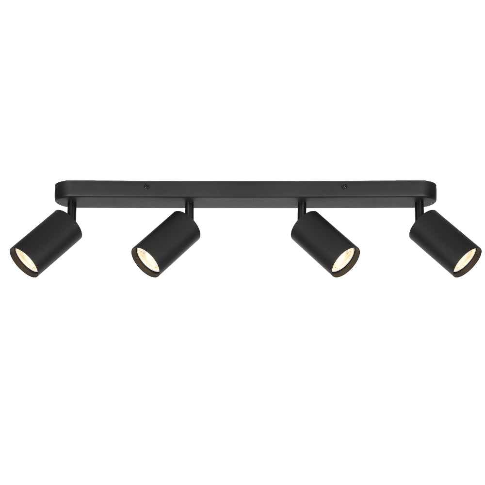 Picard Black or White GU10 4 Light Spotlight