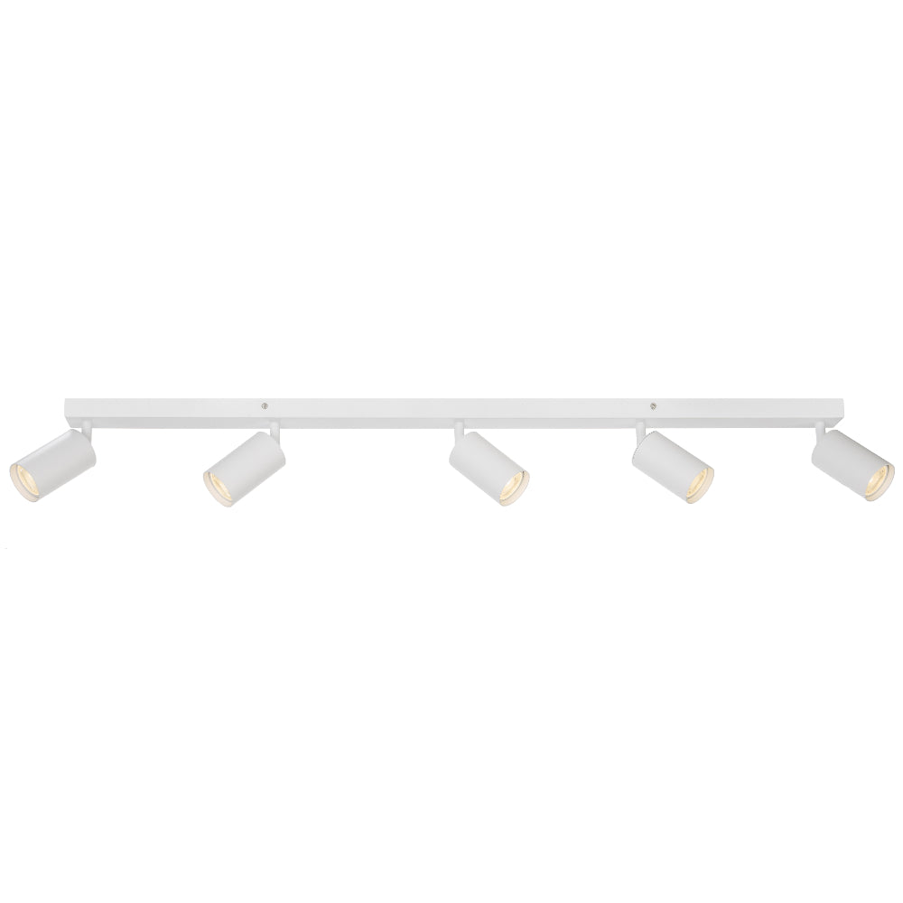 Picard Black or White GU10 5 Light Spotlight