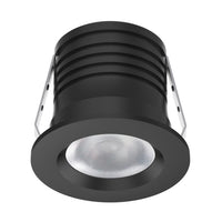 Thumbnail for pico 3 mini round 3w dimmable led fixed tricolour pico 3 blk