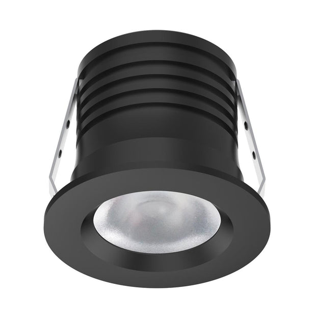 Pico-3 Mini Recessed Round Kit Black