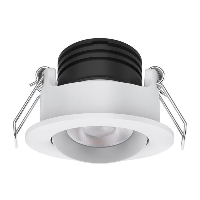 Pico-3-Tilt Mini Recessed Round Kit White