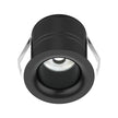 pico 7 mini round 7w dimmable led tricolour ip54 pico 7 blk