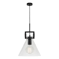 Thumbnail for Pierre 1 Light Pendant Black