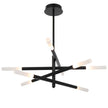 Pinta Gold or Black 24W 3000K 8 Light Pendant