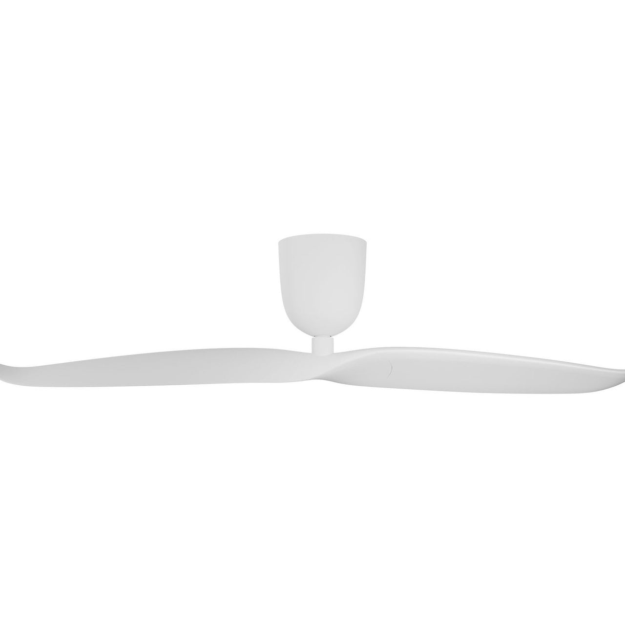 Aeratron AE2 50" 2 Blade White DC Ceiling Fan with Remote