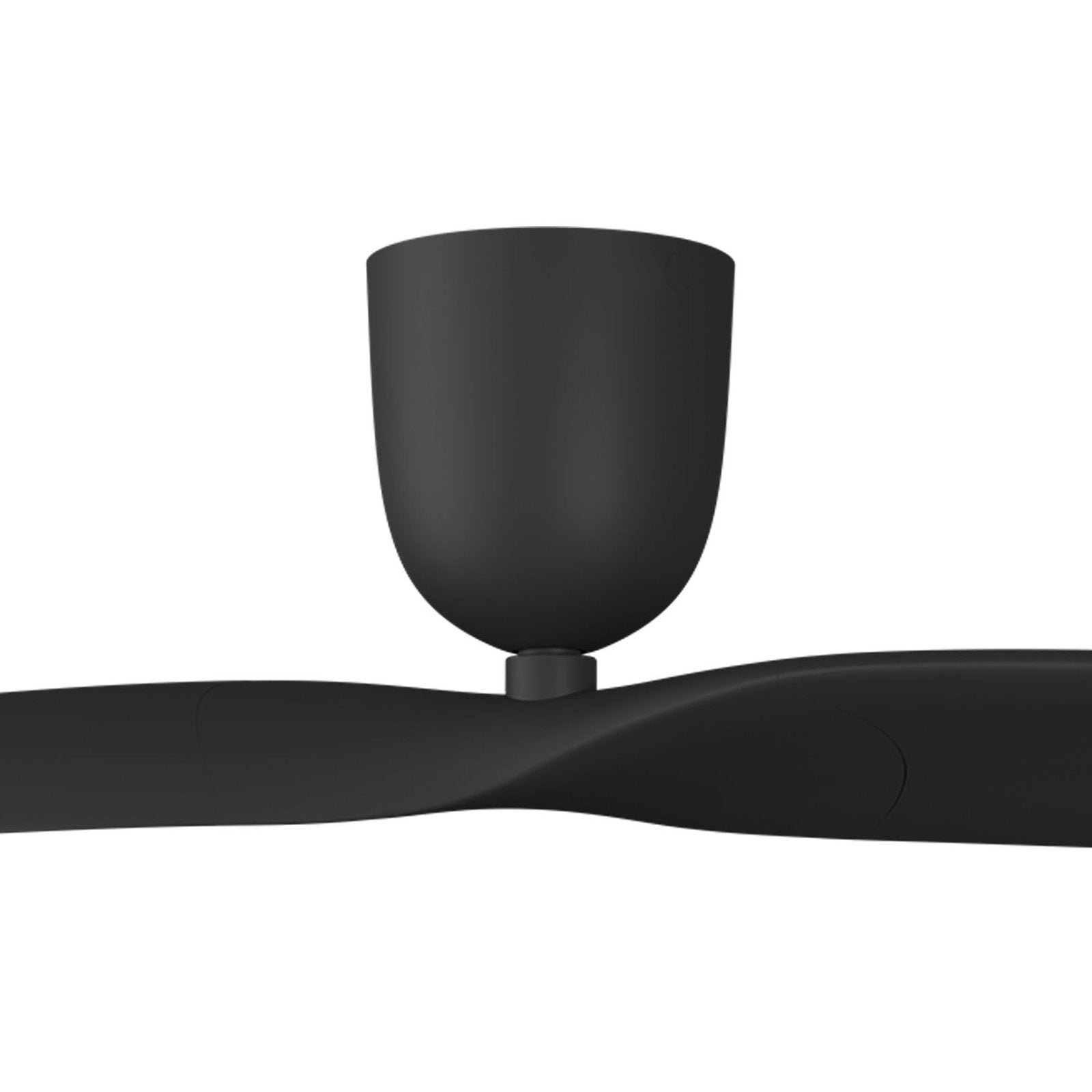 Aeratron AE2 60" 2 Blade Black DC Ceiling Fan with Remote