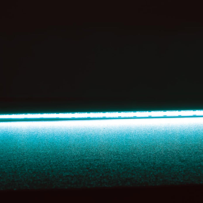 plex vivid 15w p m cob strip 24v ip54 640led m 1m plex vivid