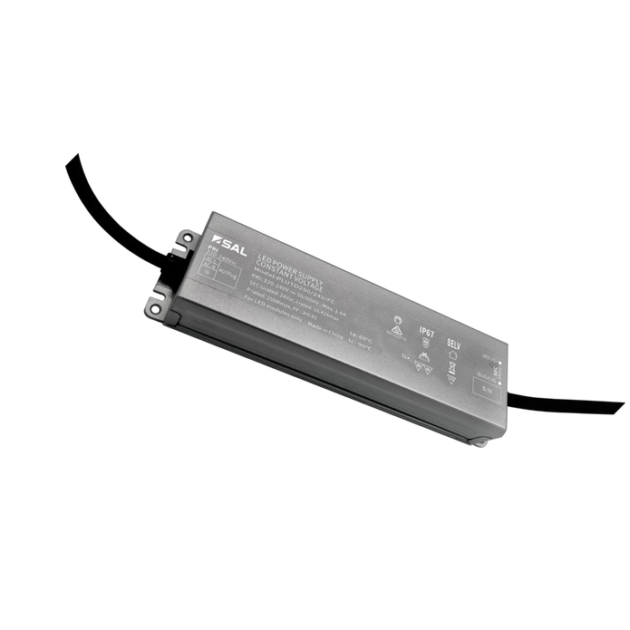 SAL Pluto LED Driver 250W 24V Flicker Control IP67 Flex & Plug