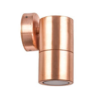 Thumbnail for Fixed MR16 Exterior Surface Mounted Wall Pillar Spot Light in Copper